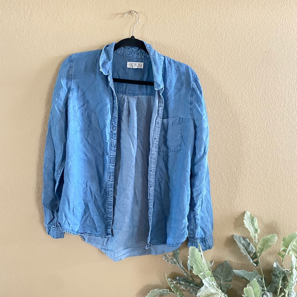 Denim Button down